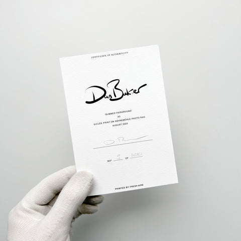 Certificate of Authenticity